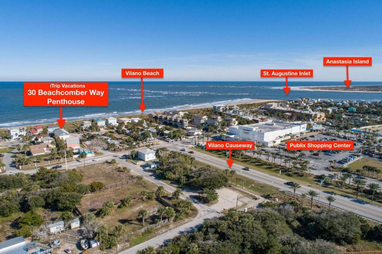 Beachcomber Penthouse St. Augustine Exterior foto